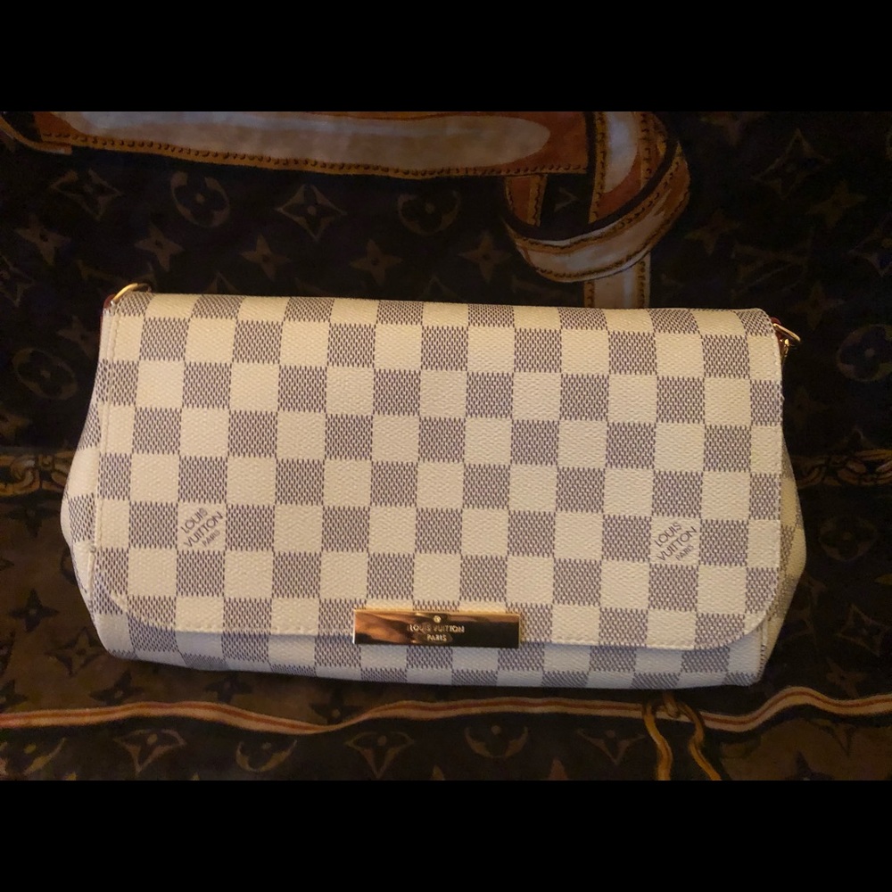 Louis Vuitton Favorite Bag MM Damier Azur